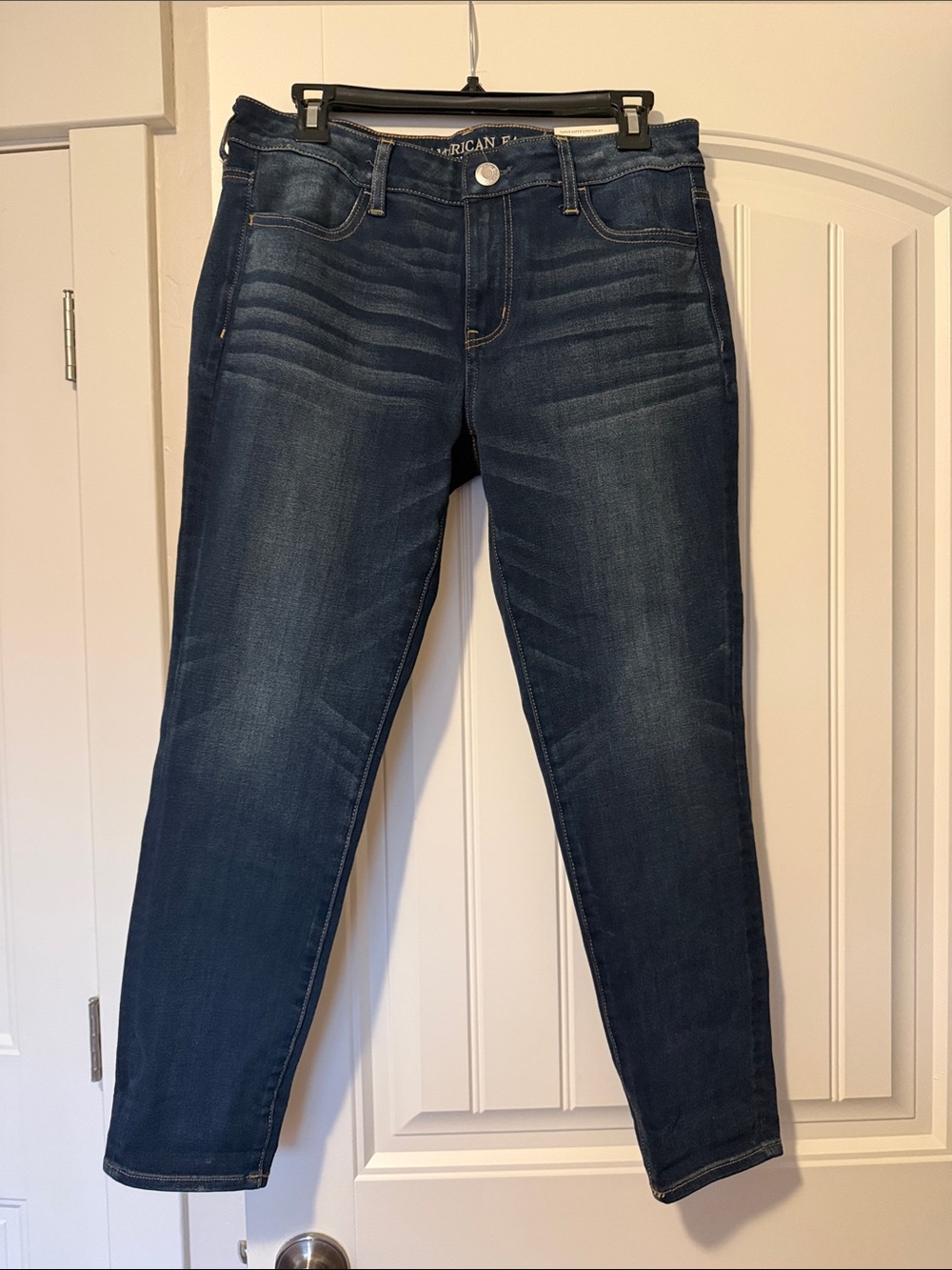 American Eagle Outfitters Dark Blue Stretch Jeggings